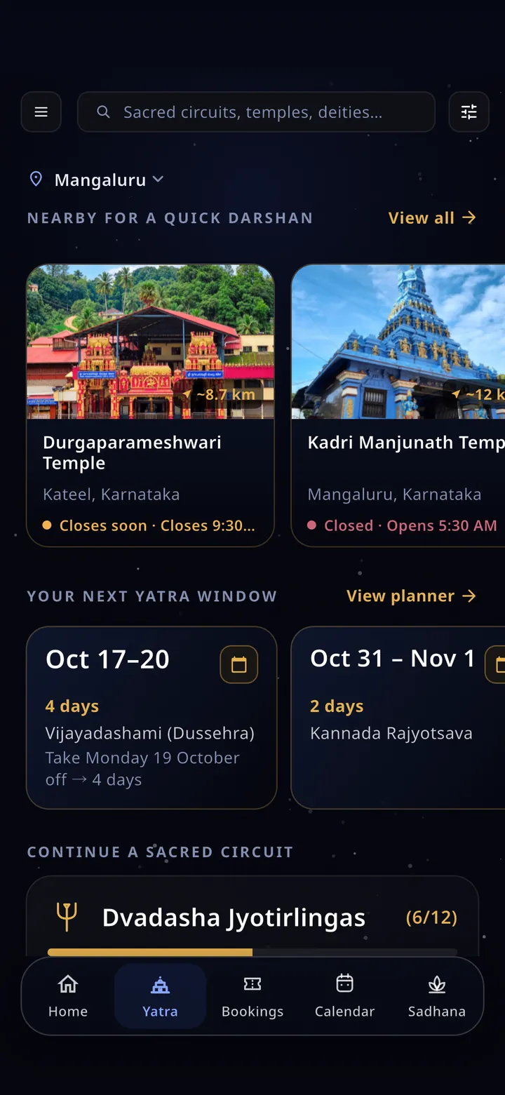 My Shrine — Your next Yatra window